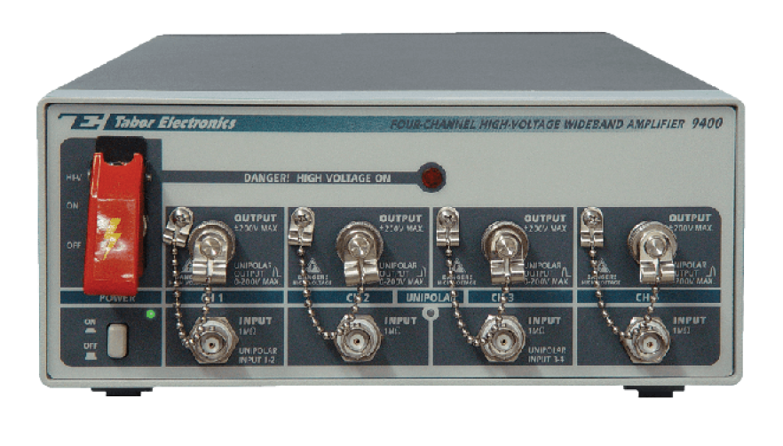 9400 Spannungsverstärker - 4 Kanäle, 500kHz, 400 Vpp